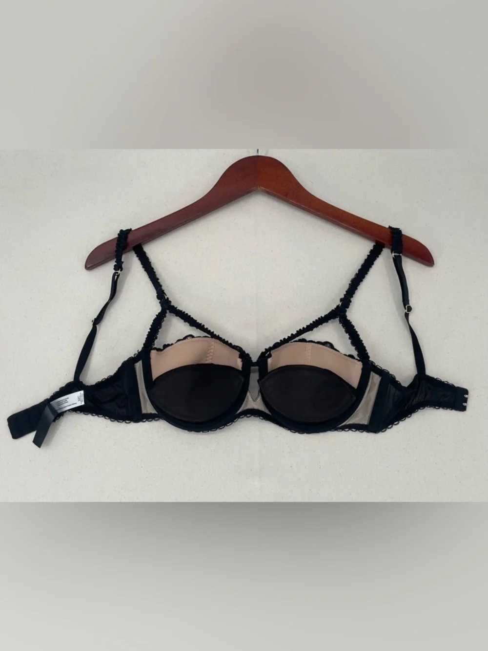 Adore Me Kimmy Push Up Balconette Lace Bra
